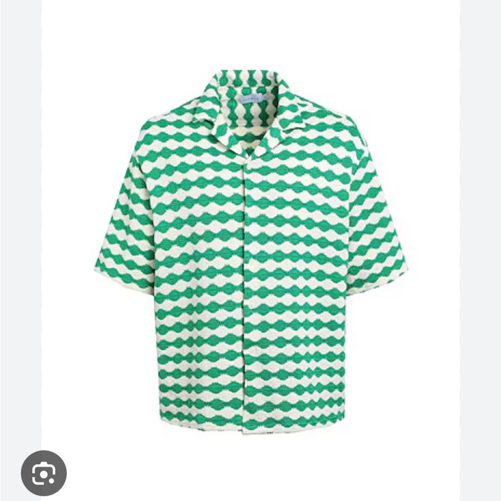 Nice green crochet shirt